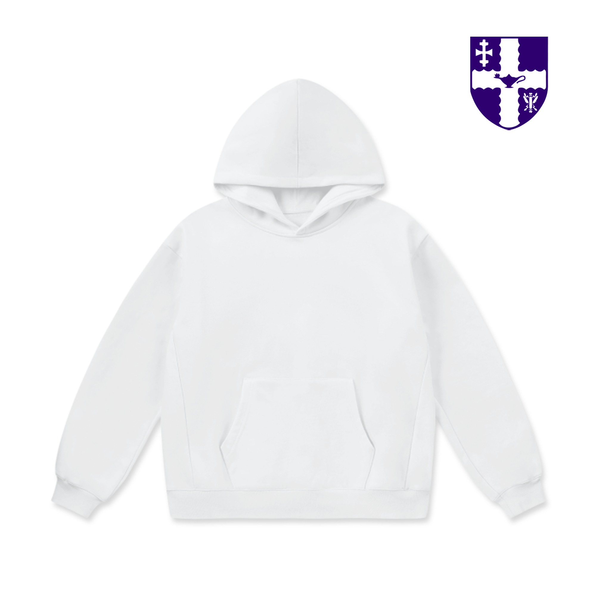 LCC Super Weighted Hoodie - Loughborough University (Classic)
