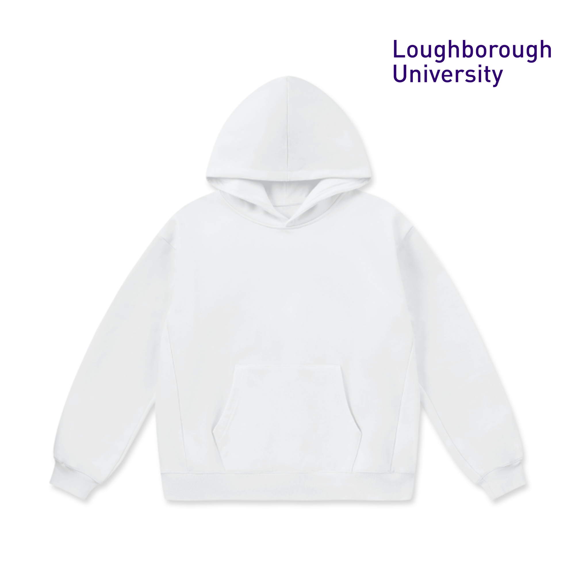 LCC Super Weighted Hoodie - Loughborough University (Modern)