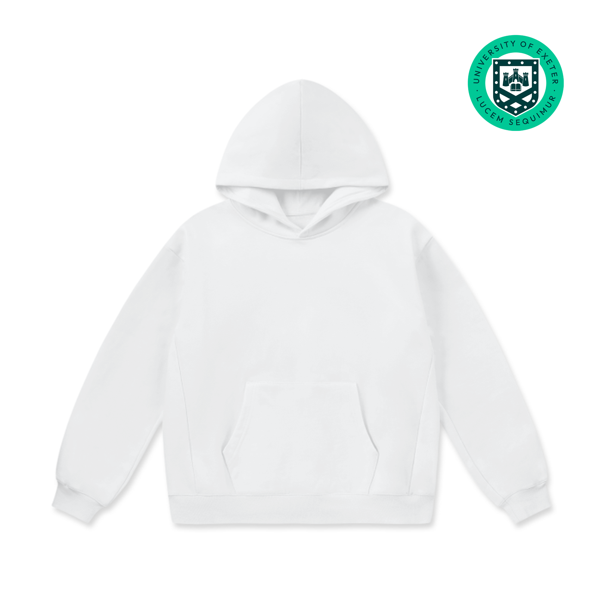 LCC Super Weighted Hoodie - University of Exeter (Classic)