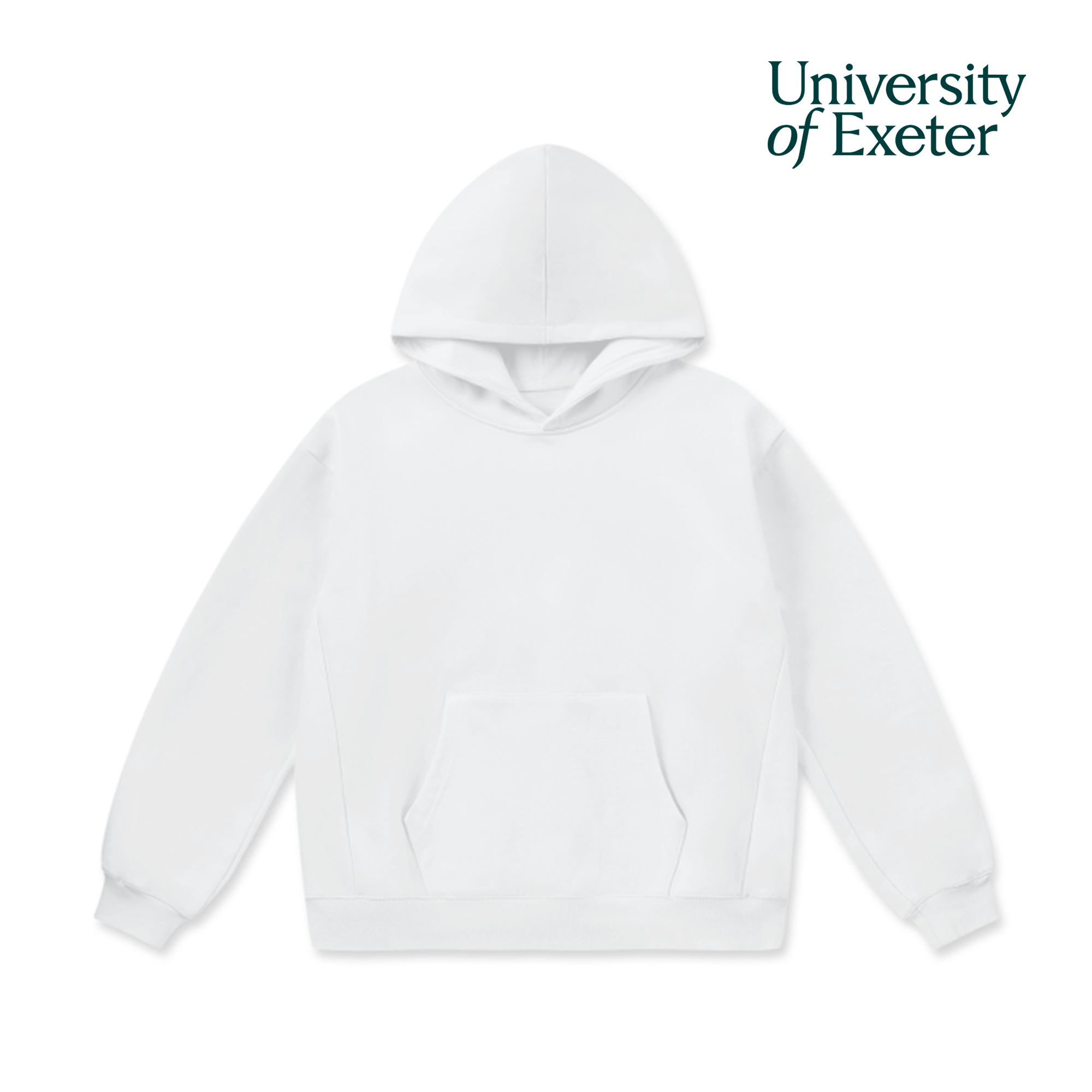LCC Super Weighted Hoodie - University of Exeter (Modern)