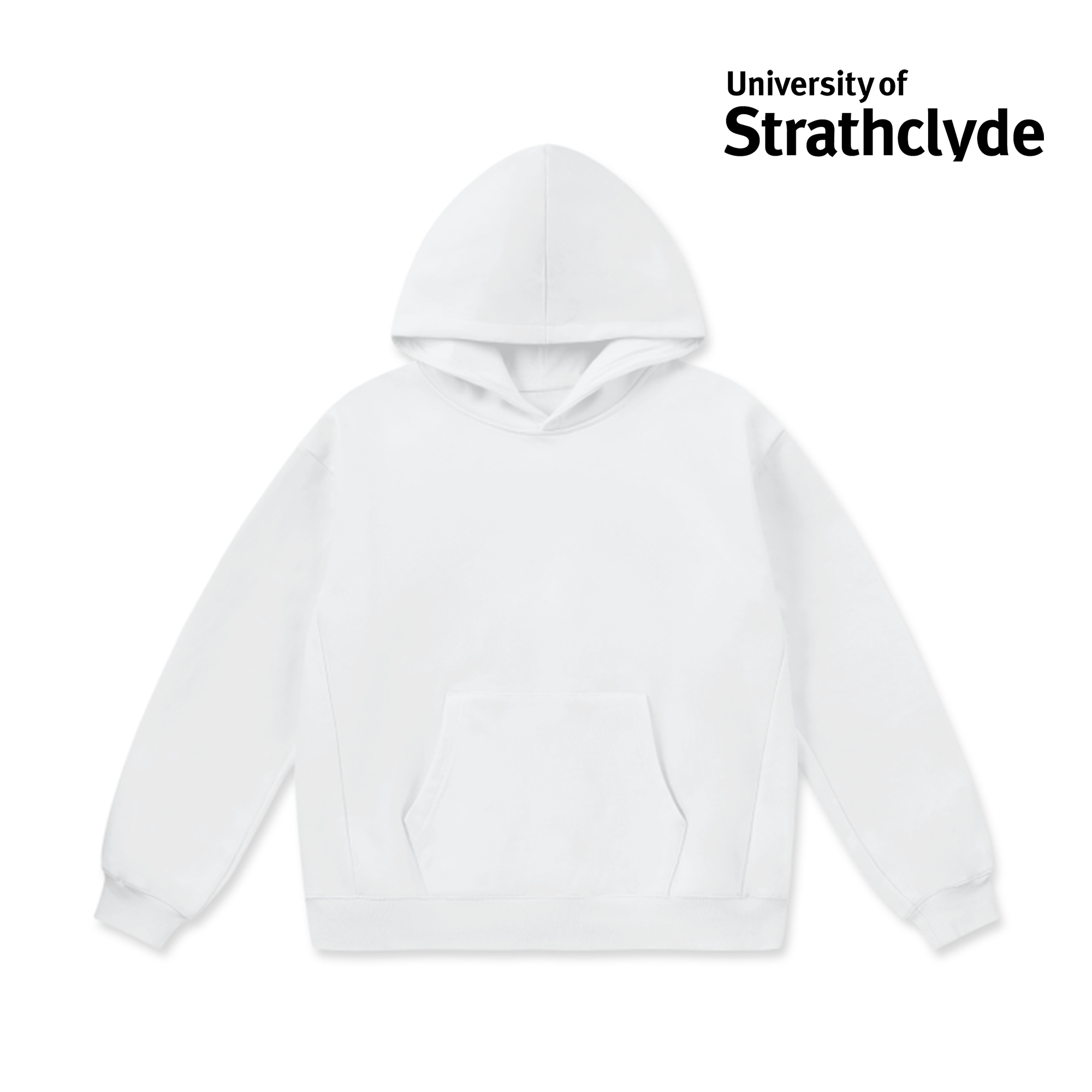 LCC Super Weighted Hoodie - University of Strathclyde Glasgow (Modern)