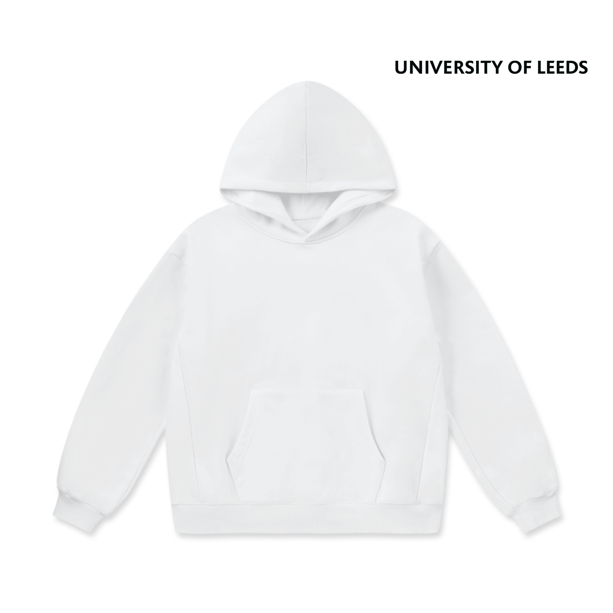 LCC Super Weighted Hoodie - University of Leeds (Modern)