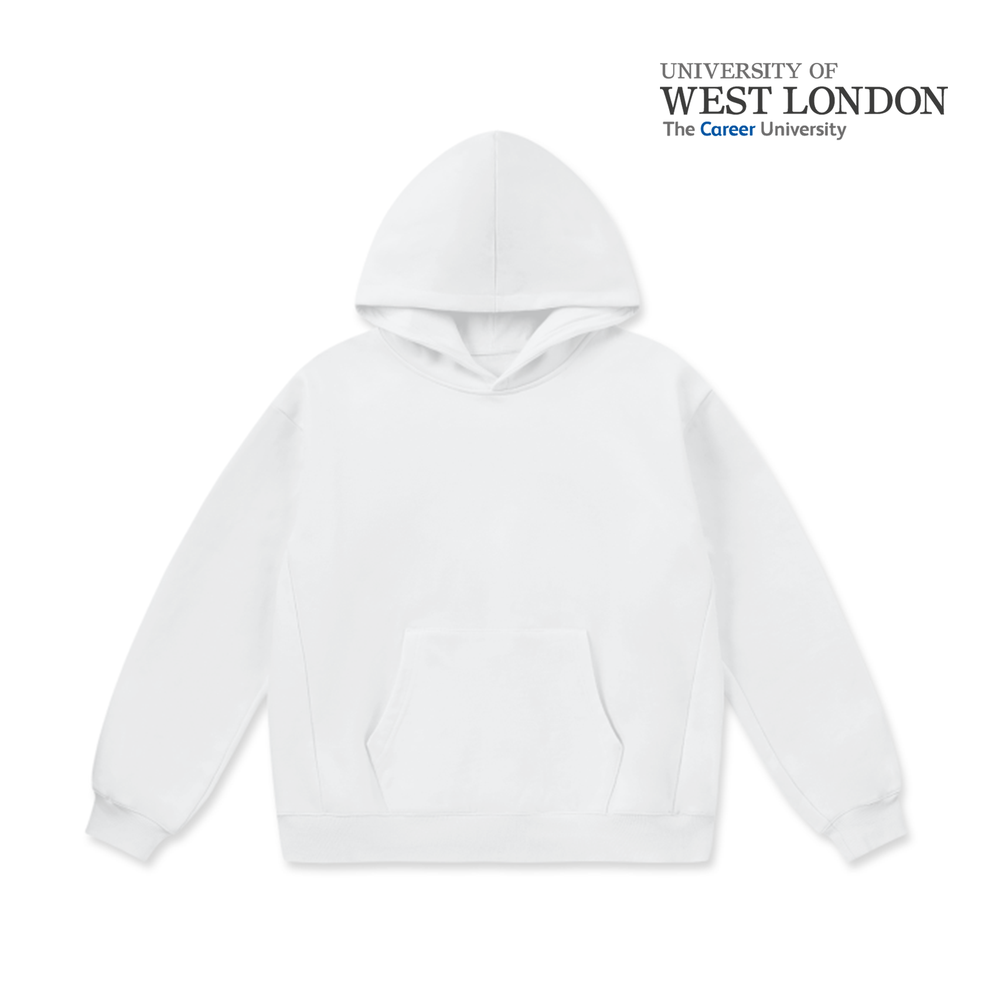LCC Super Weighted Hoodie - University of West London (Modern)