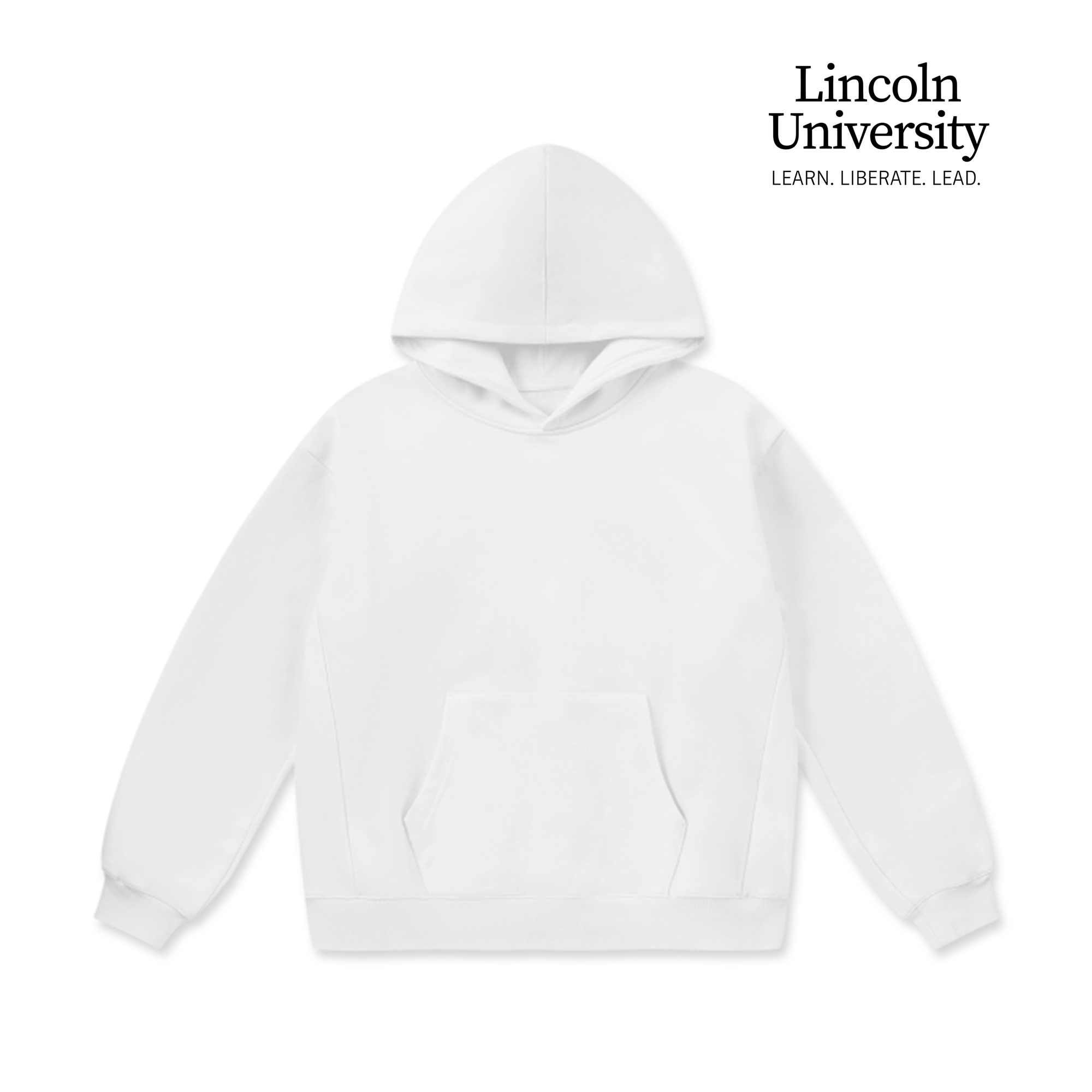 LCC Super Weighted Hoodie - Lincoln University (Modern Ver.1)