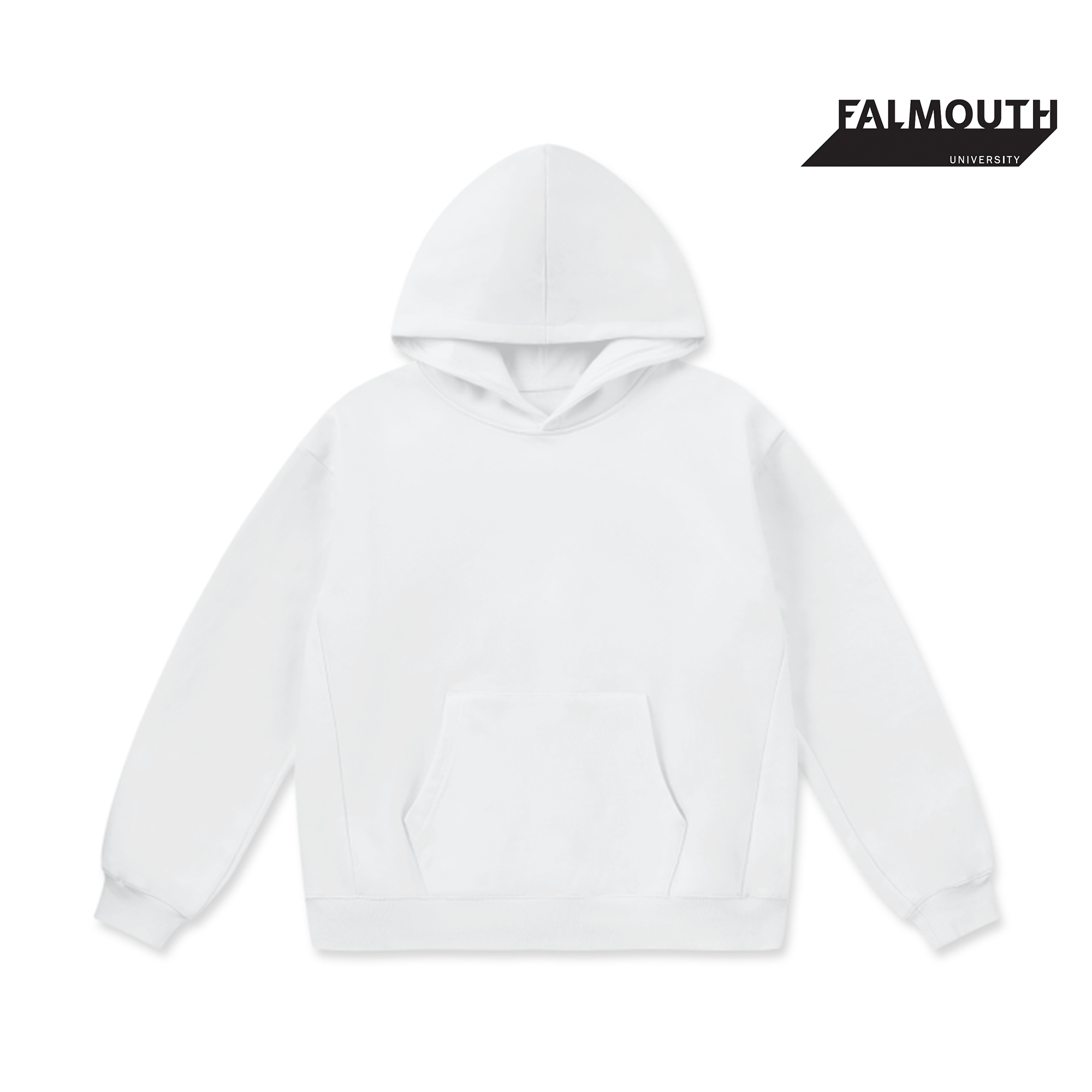 LCC Super Weighted Hoodie - Falmouth University (Modern)