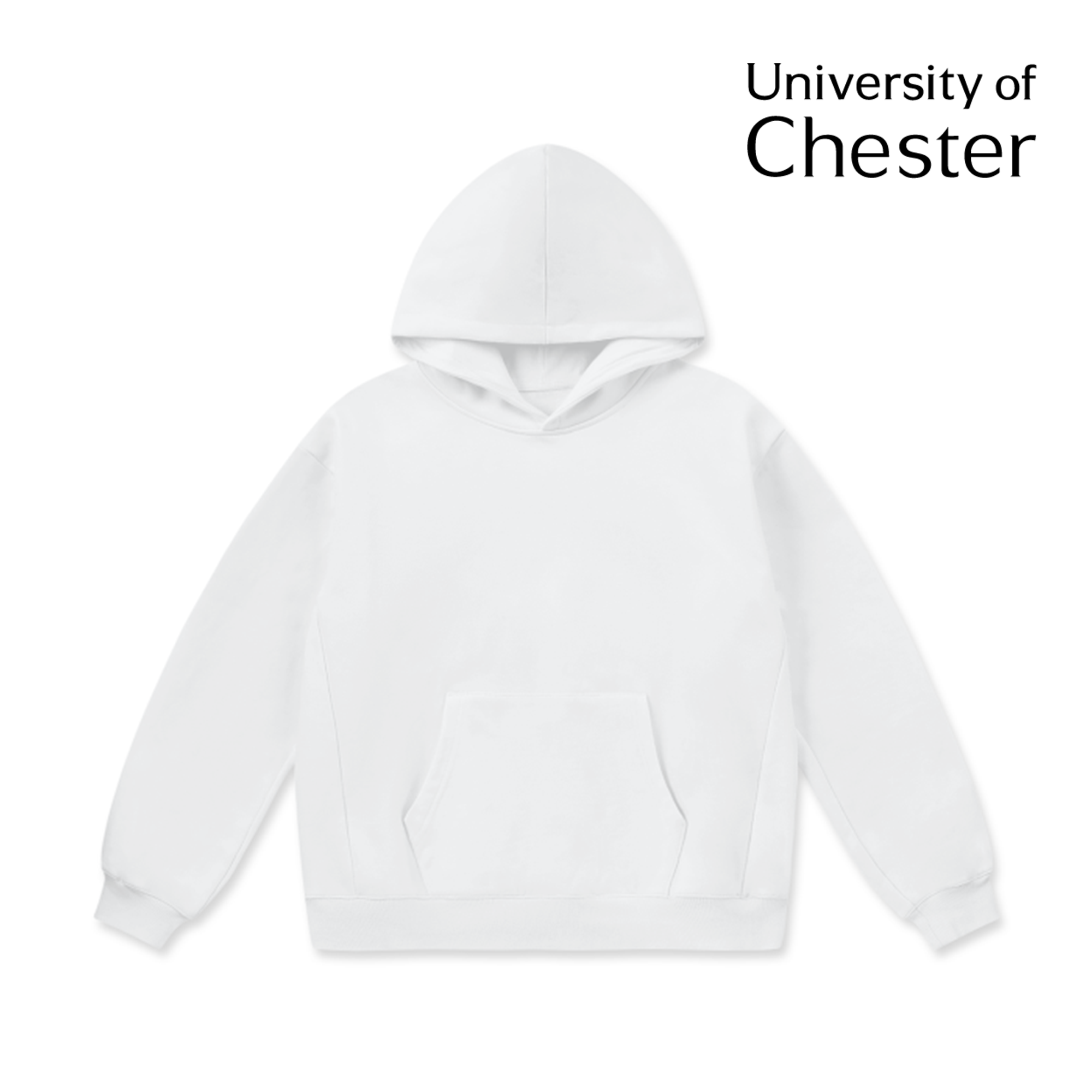 LCC Super Weighted Hoodie - University of Chester (Modern)
