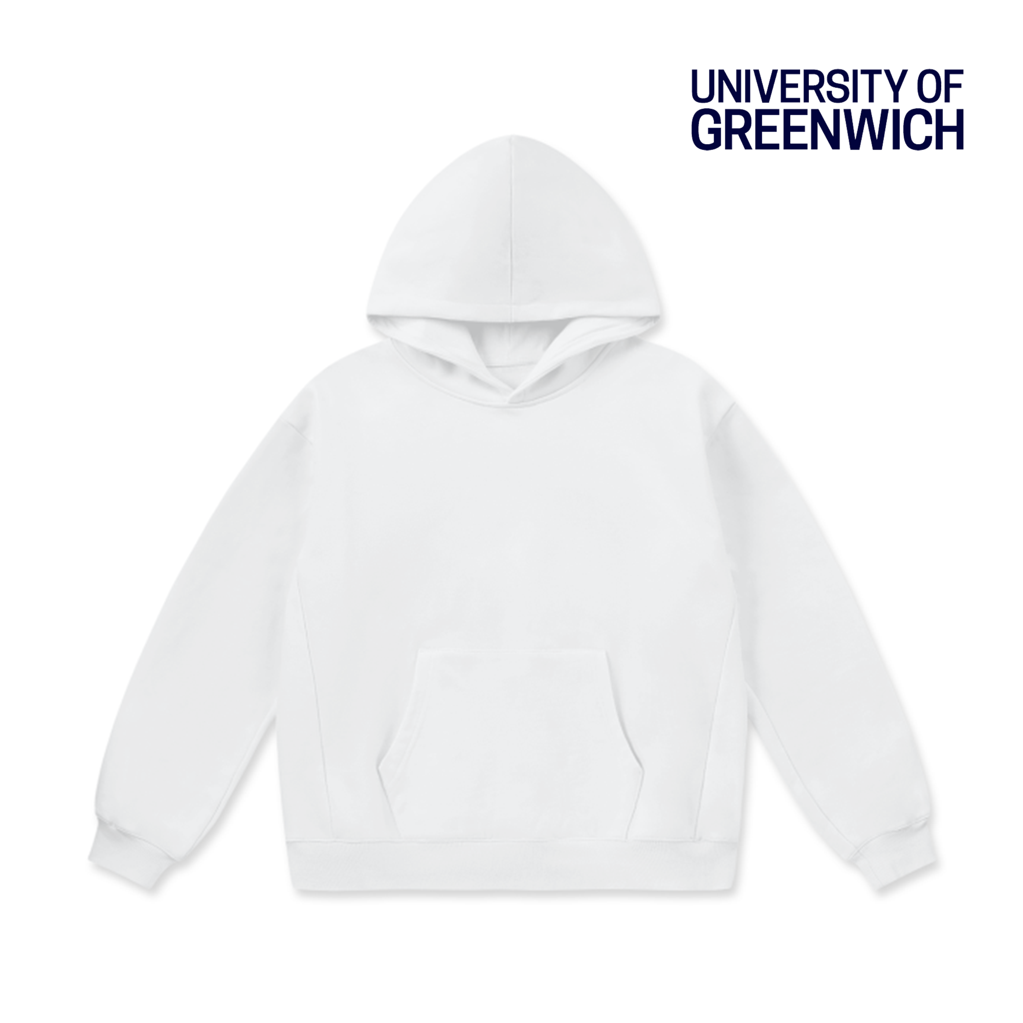 LCC Super Weighted Hoodie - University Of Greenwich (Modern)