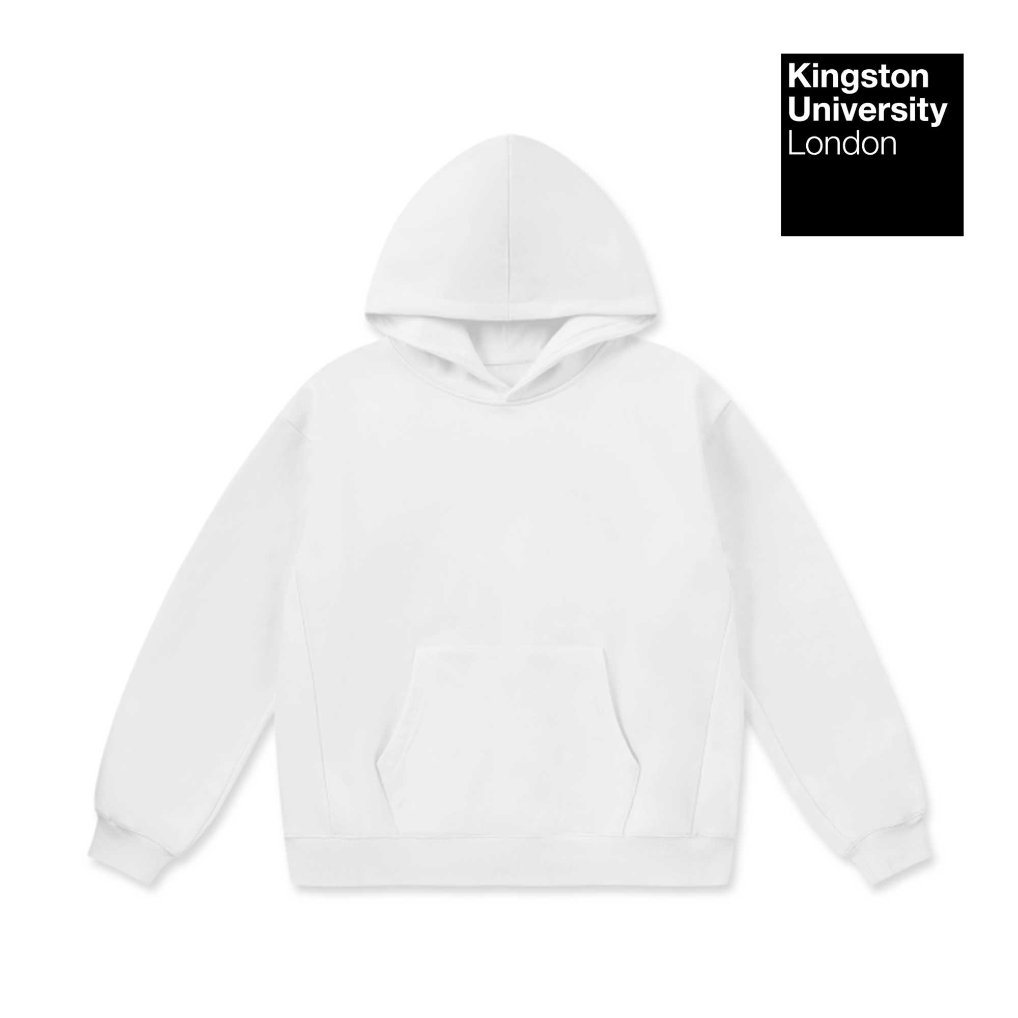 LCC Super Weighted Hoodie - Kingston University London (Classic)