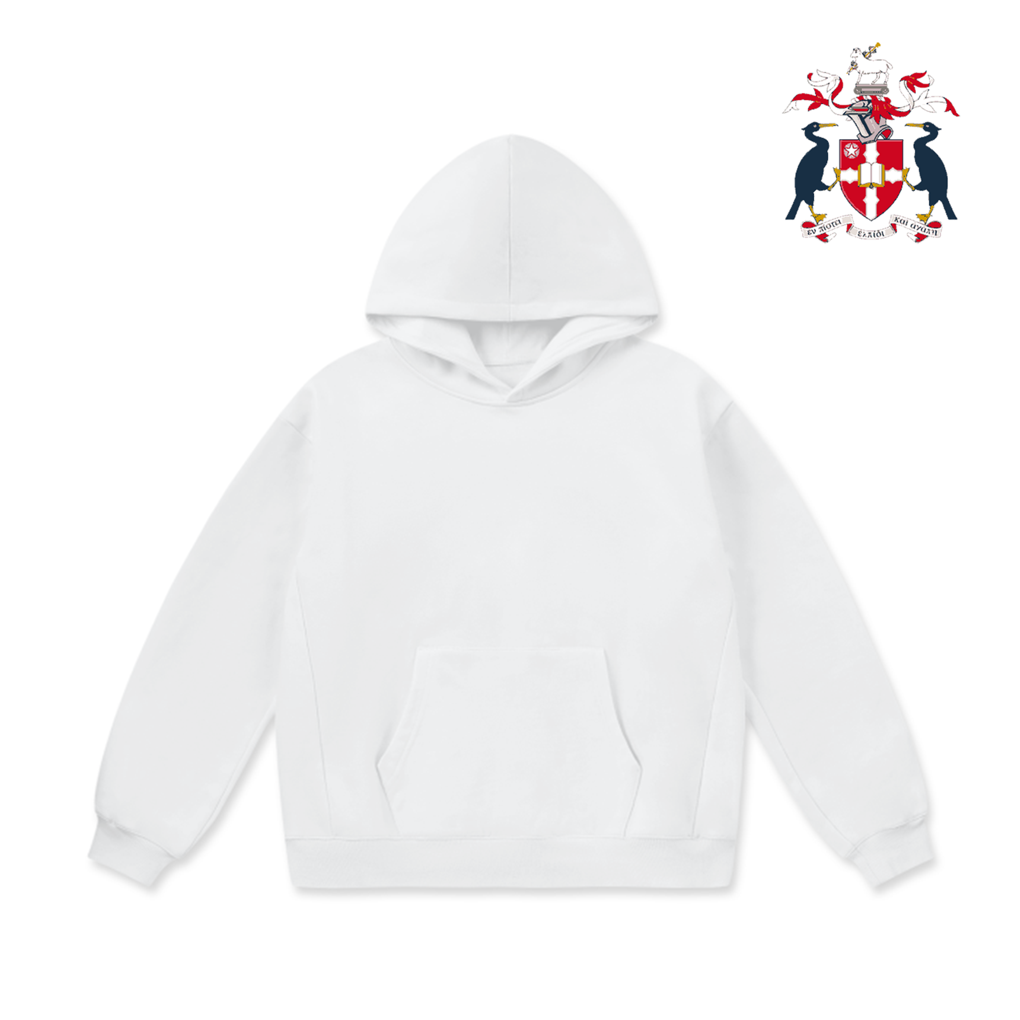 LCC Super Weighted Hoodie - Liverpool Hope University (Classic)