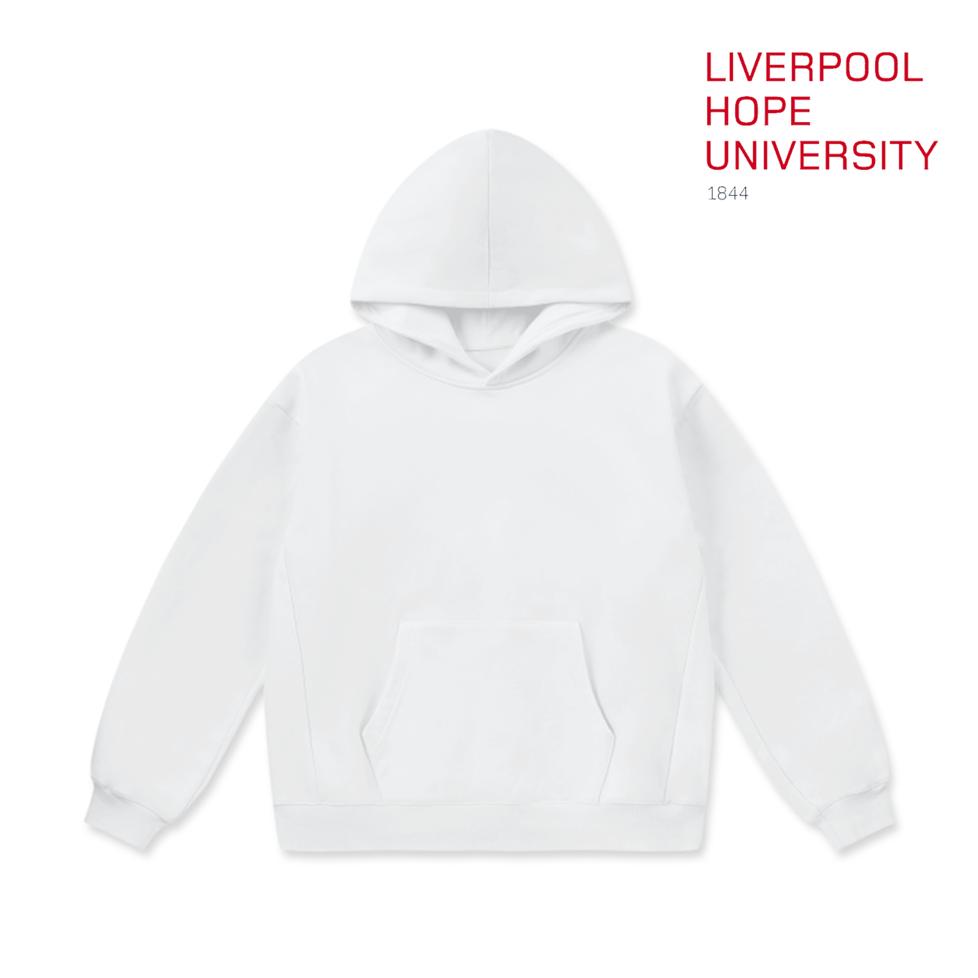 LCC Super Weighted Hoodie - Liverpool Hope University (Modern)