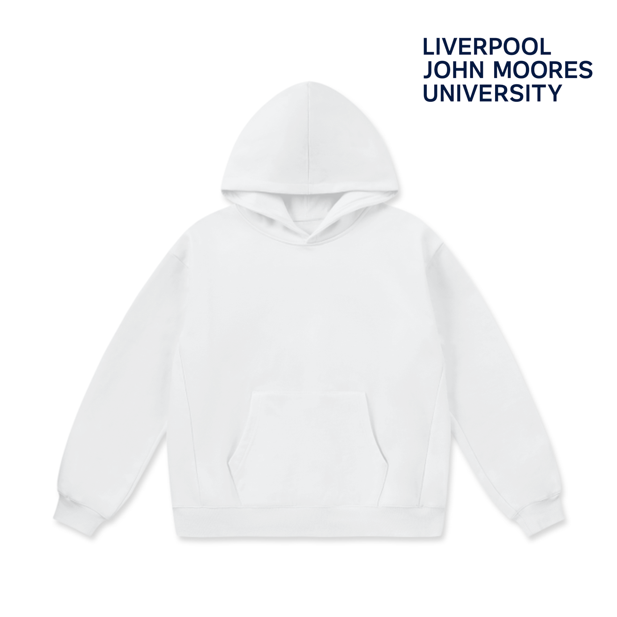 LCC Super Weighted Hoodie - Liverpool John Moores University (Modern)