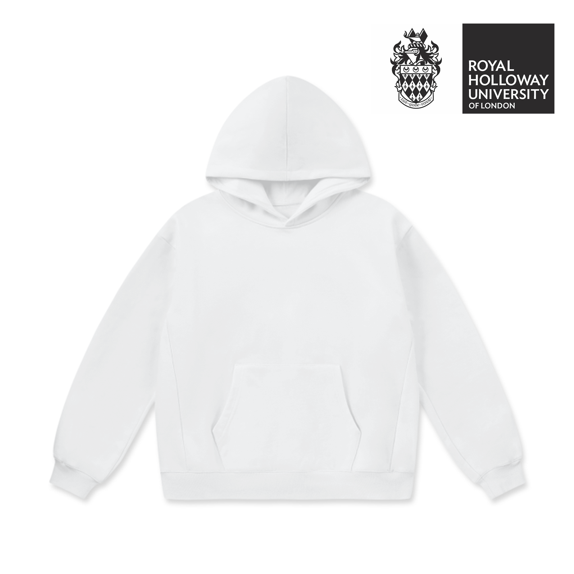 LCC Super Weighted Hoodie - Royal Holloway University of London (Full)