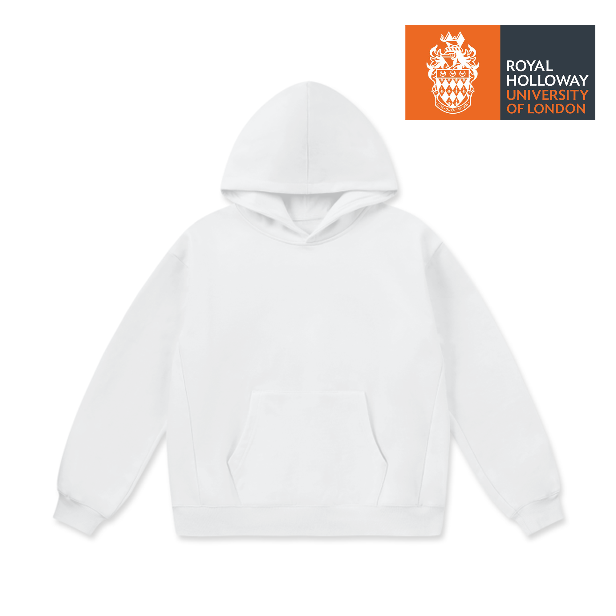 LCC Super Weighted Hoodie - Royal Holloway University of London (Full Ver.2)