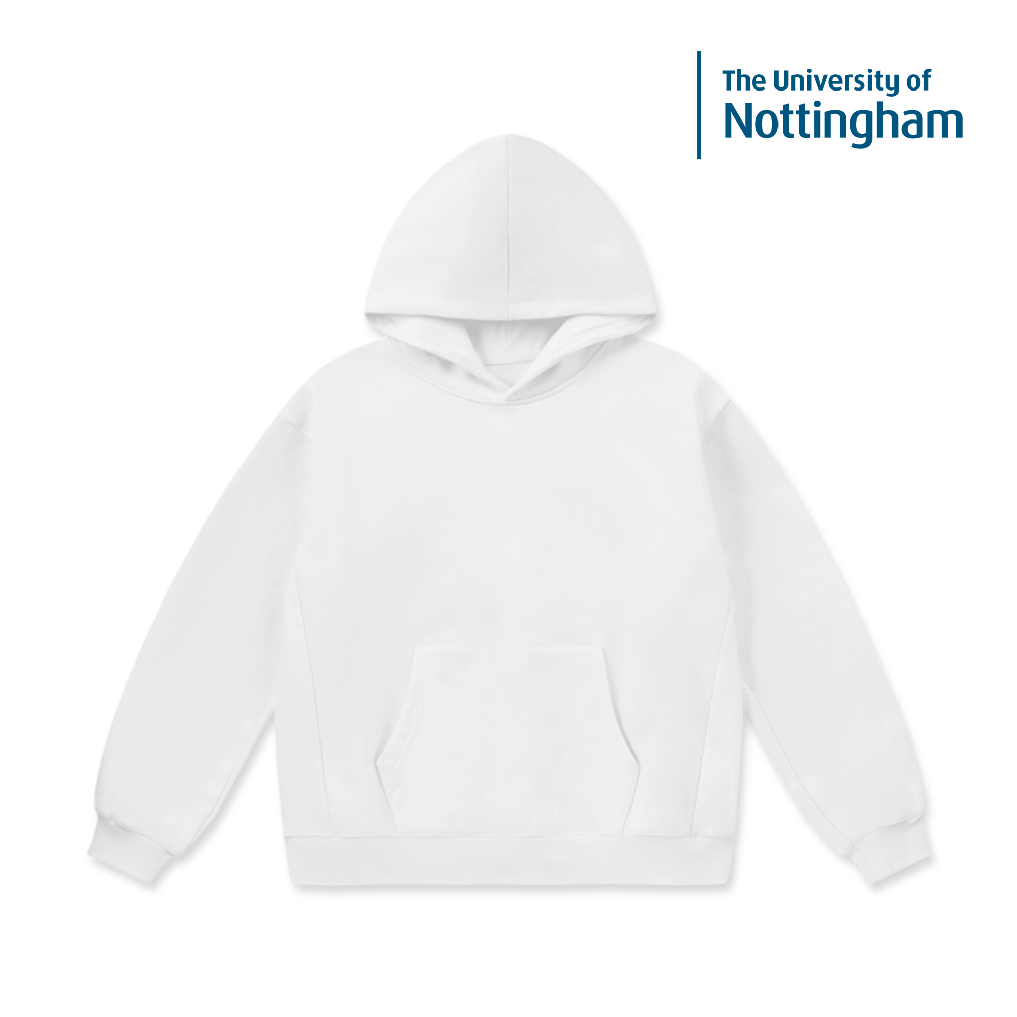 LCC Super Weighted Hoodie - University of Nottingham (Modern)