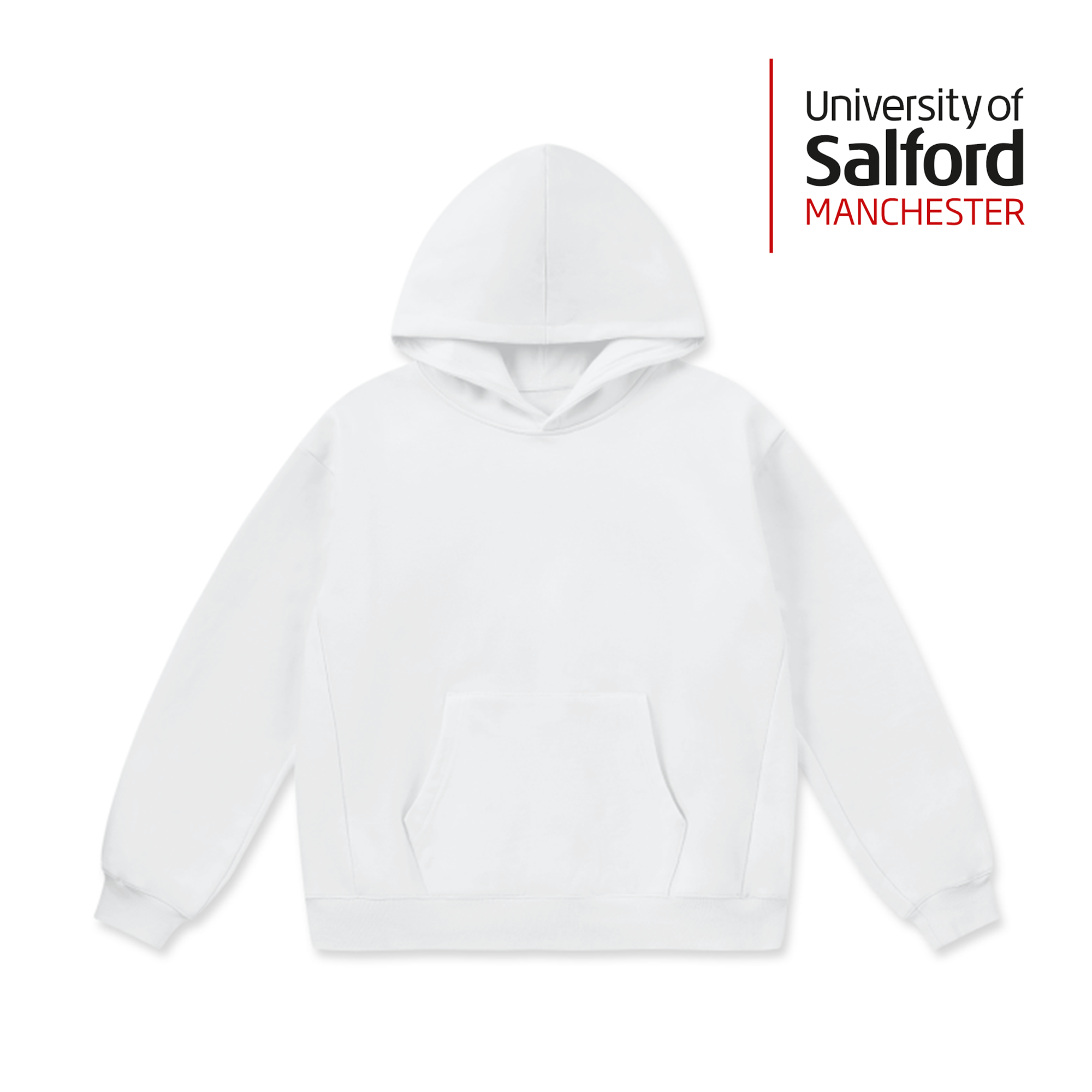 LCC Super Weighted Hoodie - University of Salford (Modern)