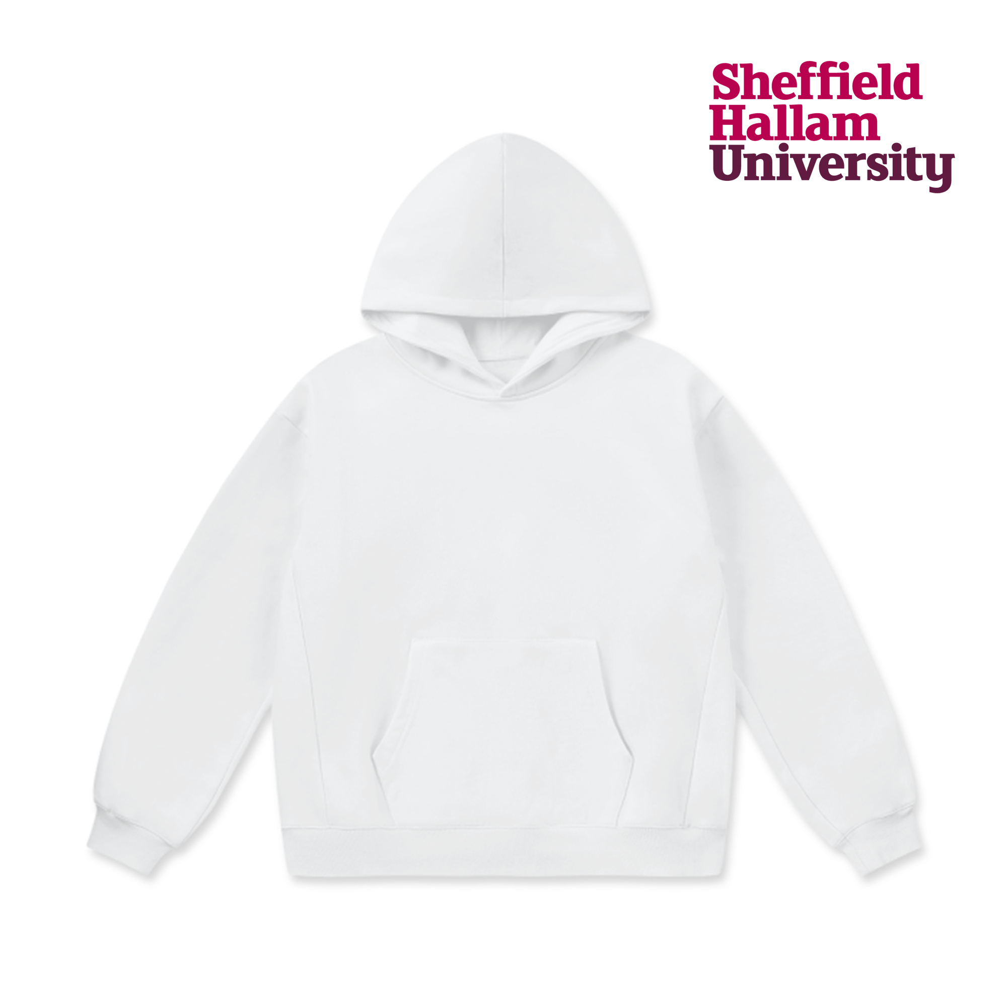LCC Super Weighted Hoodie - Sheffield Hallam University (Modern)